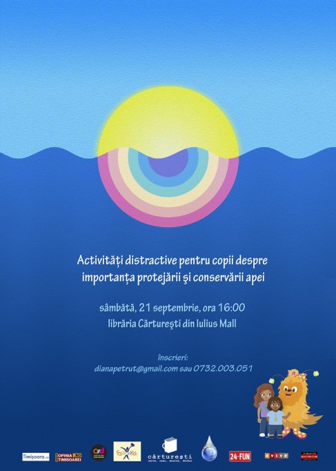Activitati distractive despre importanta protejarii si conservarii apei
