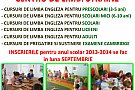 Curs engleza pentru copii in Lugoj