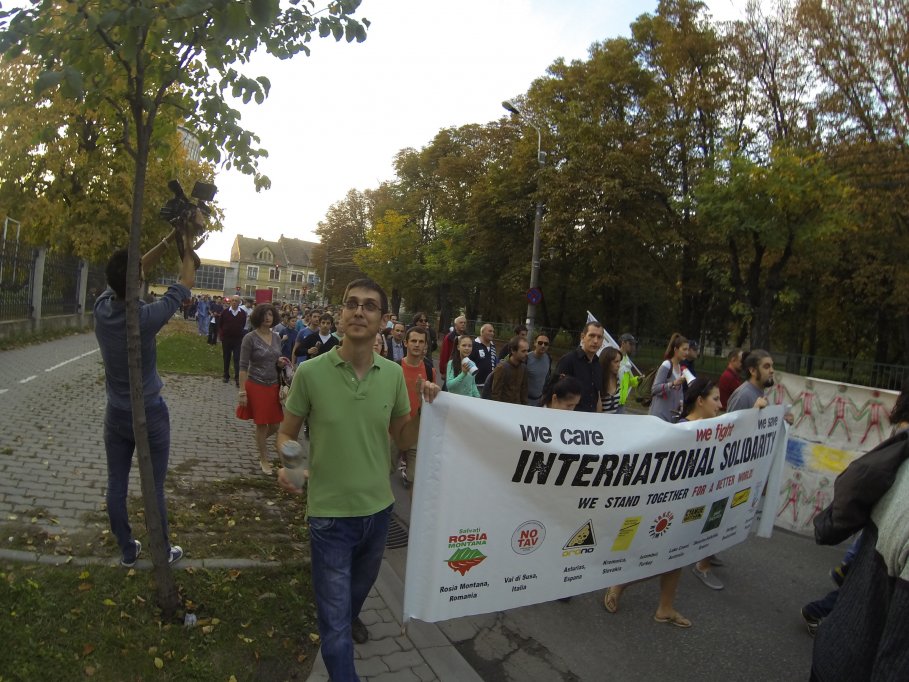 Proteste la Timisoara - 13.10.2013