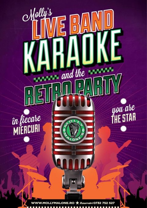 Molly's Live Band Karaoke + Retro Party