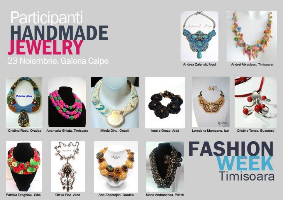 Handmade Jewelry Fashion Week Timisoara
