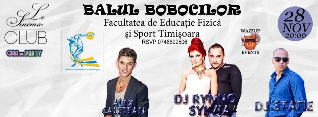 Balul Bobocilor Facultatatii de Educatie Fizica si Sport