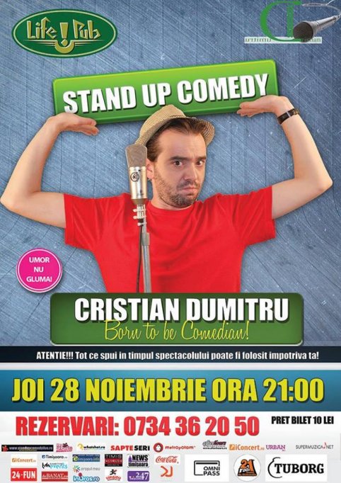 Stand-up comedy cu Cristian Dumitru