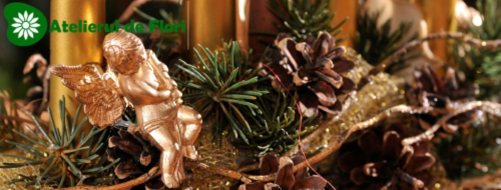 Atelier - tehnici mixte pe decoratiuni de iarna