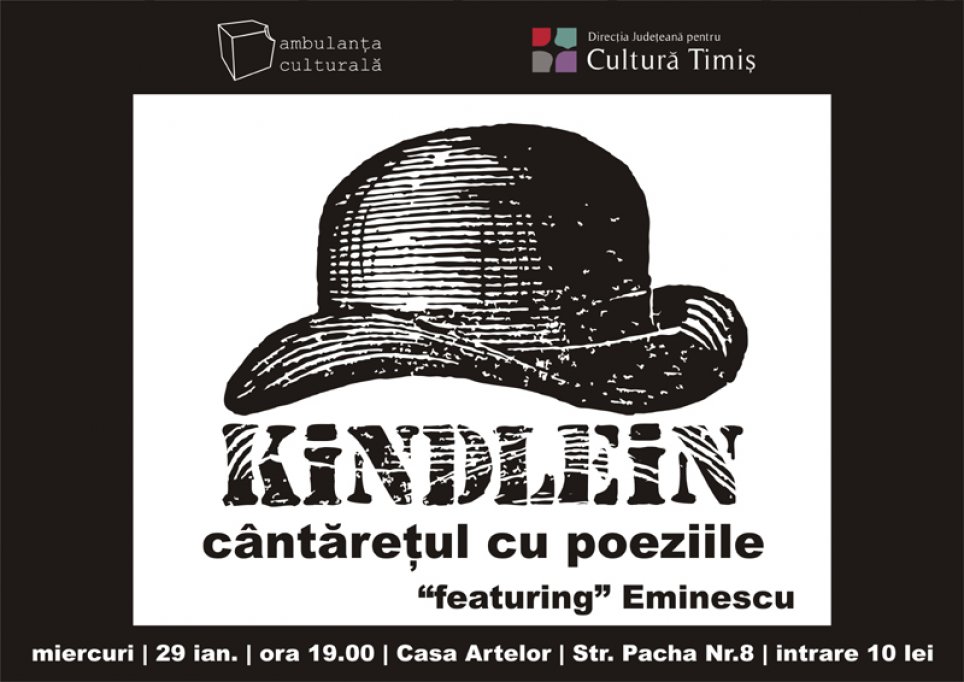 Kindlein cantaretul cu poeziile „featuring” Eminescu