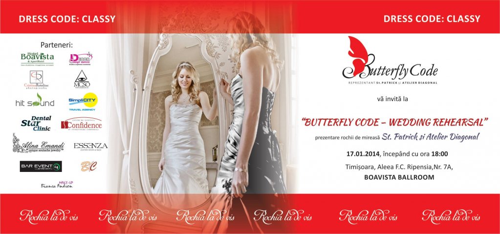 Butterfly Code - Wedding Rehearsal