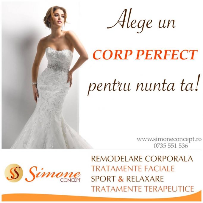Alege un corp perfect pentru nunta ta!