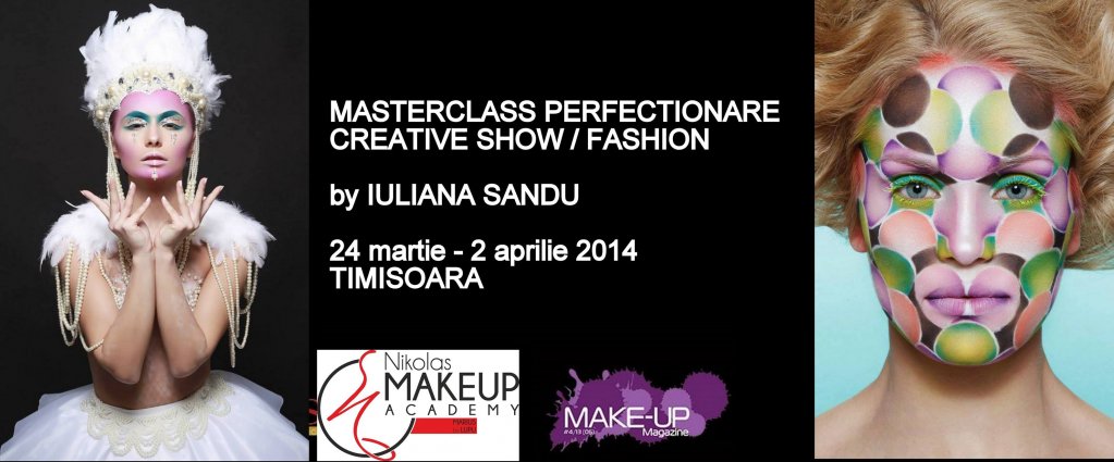 Masterclass de Make-Up cu Iuliana Sandu la Timisoara
