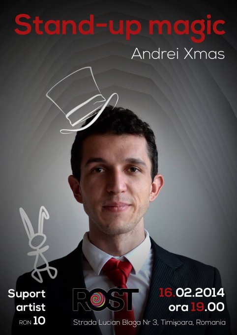 Stand-up magic - Andrei Xmas