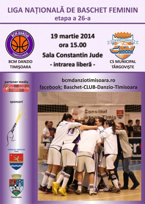 BCM Danzio Timisoara - CSM Targoviste