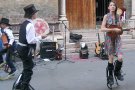 Spectacole pe strada la festivalul "24 de ore de teatru"
