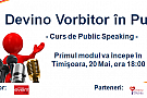 DEVINO VORBITOR IN PUBLIC!