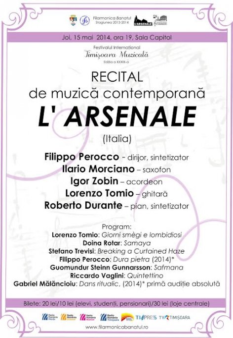 Recital de muzica contemporana