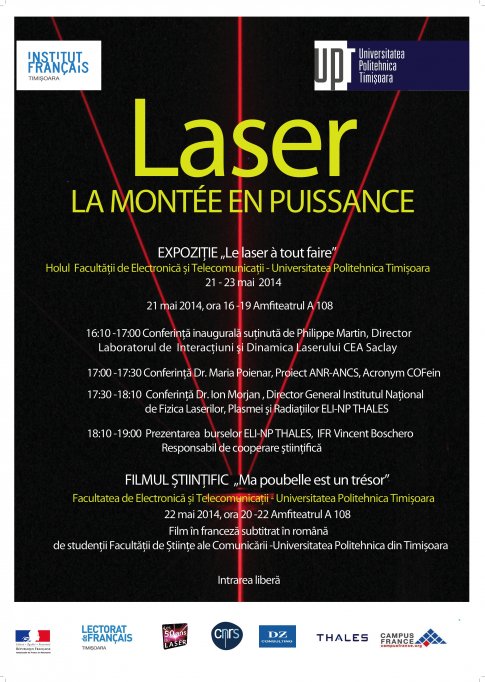 LASER: la montee en puissance