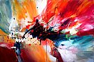 "Viu & Pasional" cu Dan Bunea - expozitie de pictura abstracta