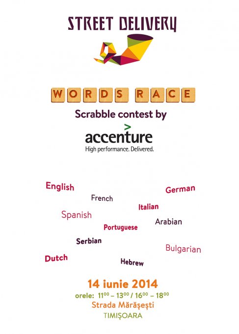 Words Race - Scrabble contest by Accenture