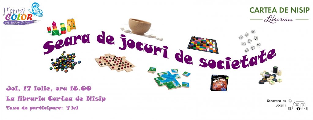 Seara de jocuri de societate