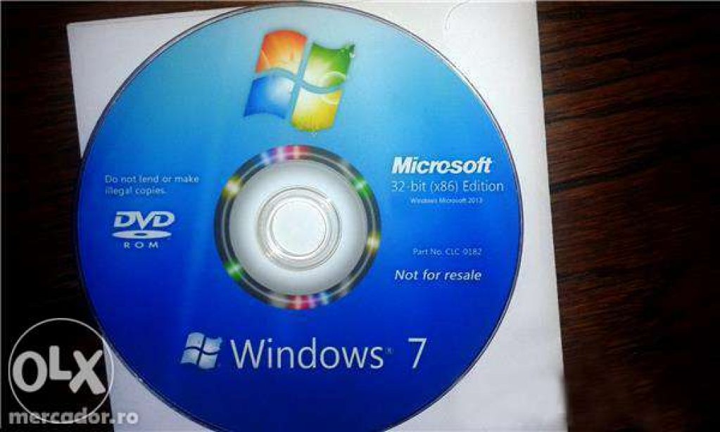Windows 7 CD/DVD NOU!
