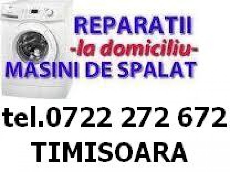 Reparatii masini de spalat in Timisoara si judet