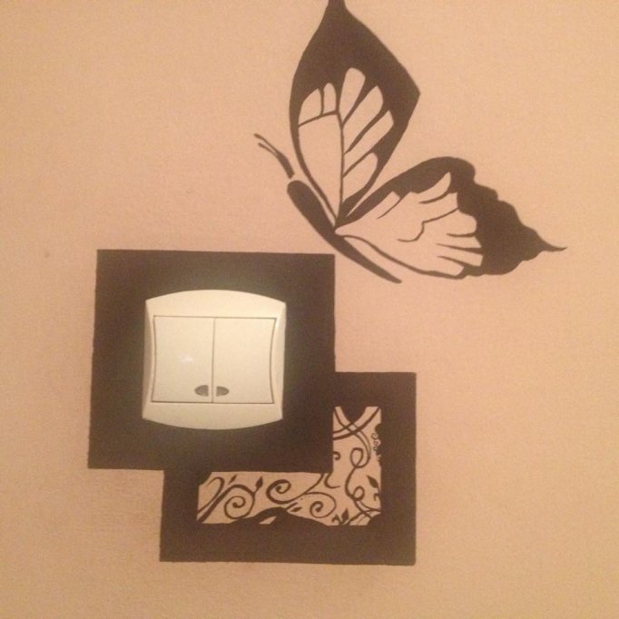 Desene decorative pe pereti