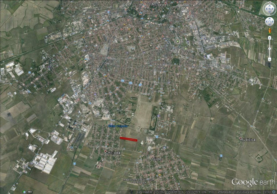 Vanzare parcele pentru teren de casa in Chisoda
