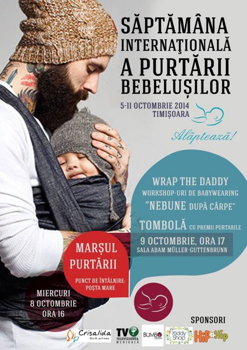 Saptamana Internationala a Purtarii Bebelusilor