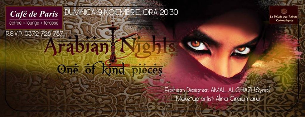 Arabian fashion night - AMAL ALGHAZI (Syria)