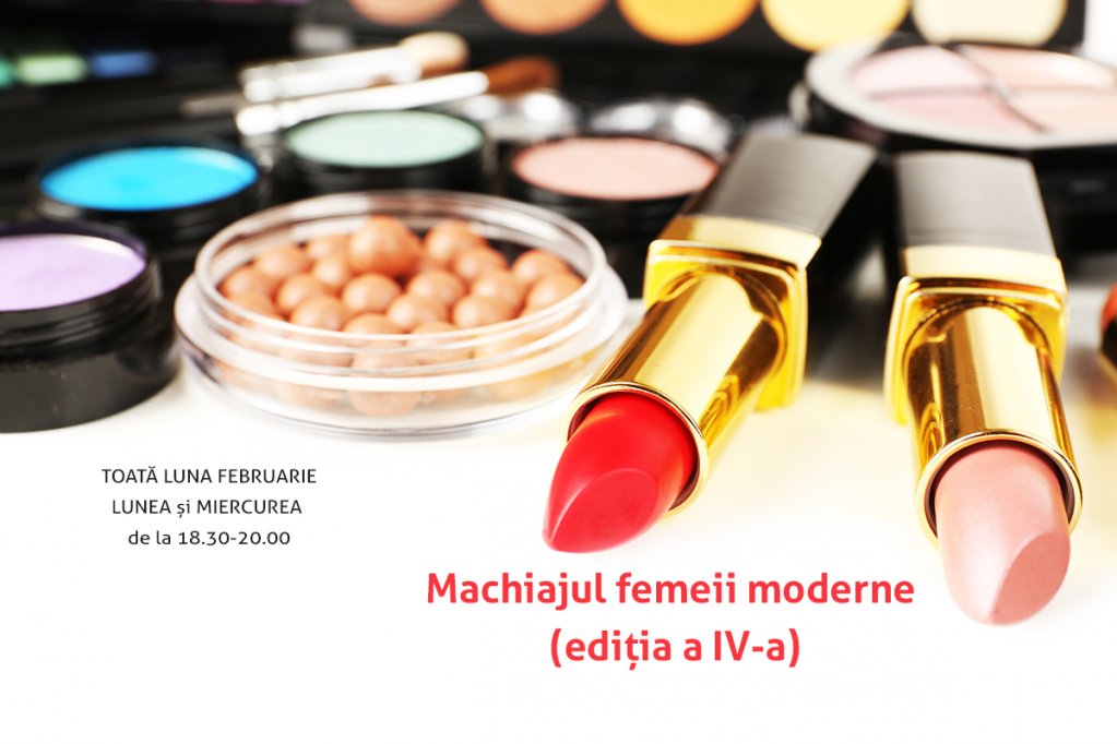 Atelier de automachiaj: Machiajul femeii moderne