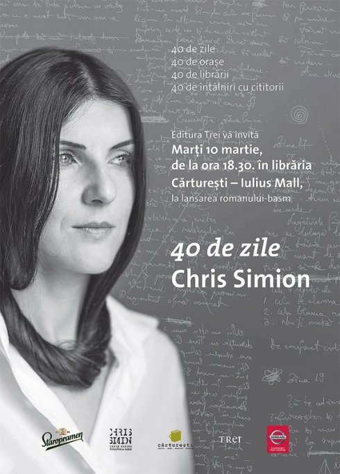 Lansare de carte Chris Simion - "40 de zile"
