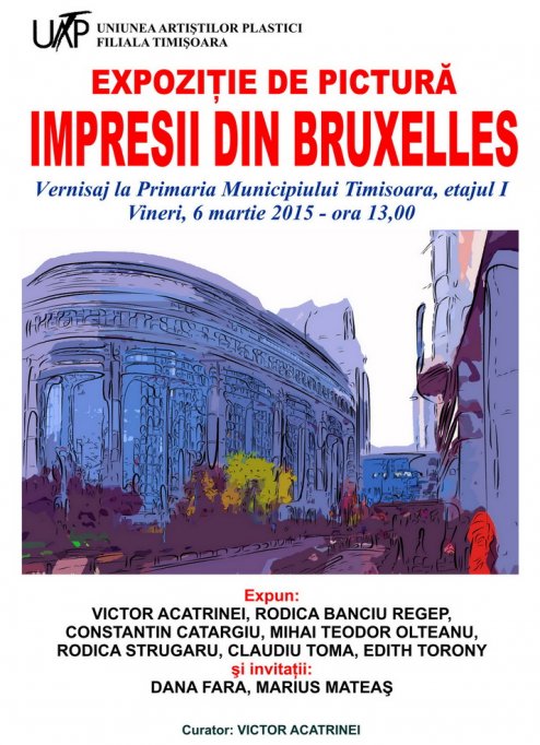 Expozitie de grup: “Impresii din Bruxelles
