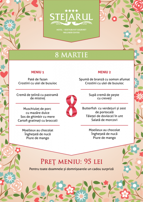8 Martie la Hotel Restaurant Stejarul