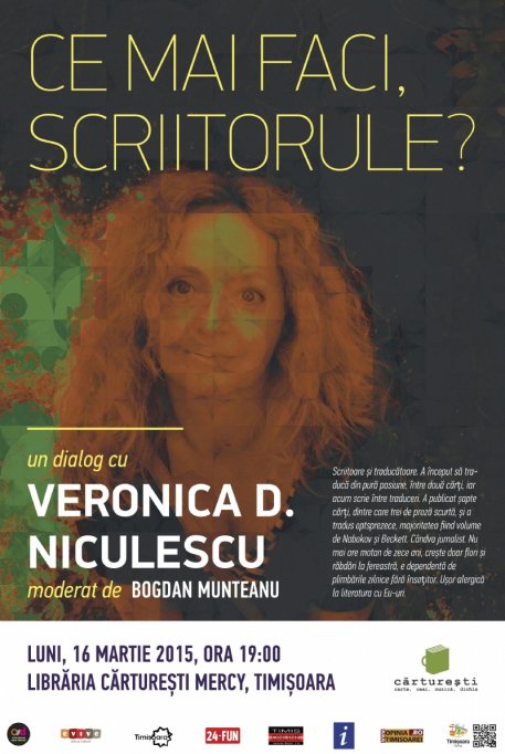 Ce mai faci, scriitorule? Dialog cu Veronica D. Niculescu