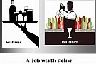 Caut barman, ospatar si bucatar