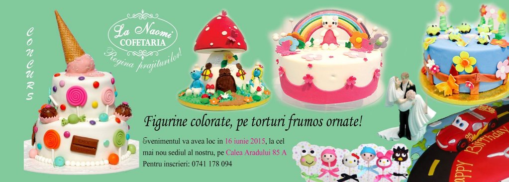 Concurs de figurine la Cofetaria La Naomi