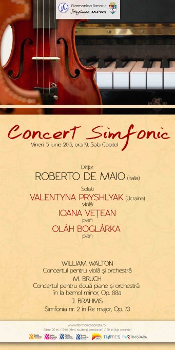 Concert Simfonic Valentyna Pryshlyak