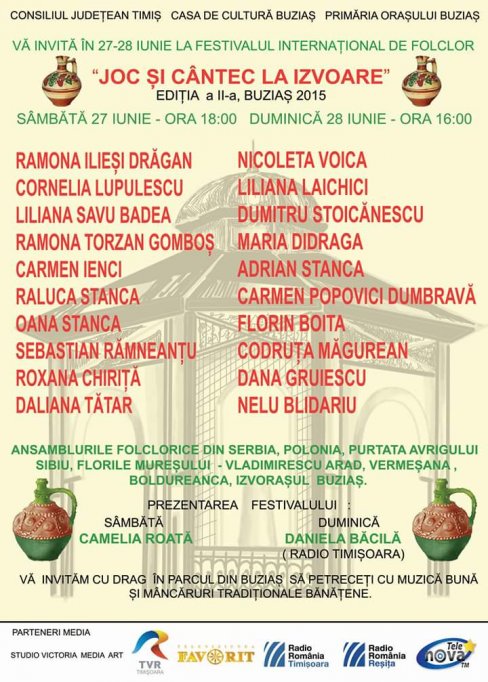 Festivalul International de Folclor „Joc si cantec la izvoare"