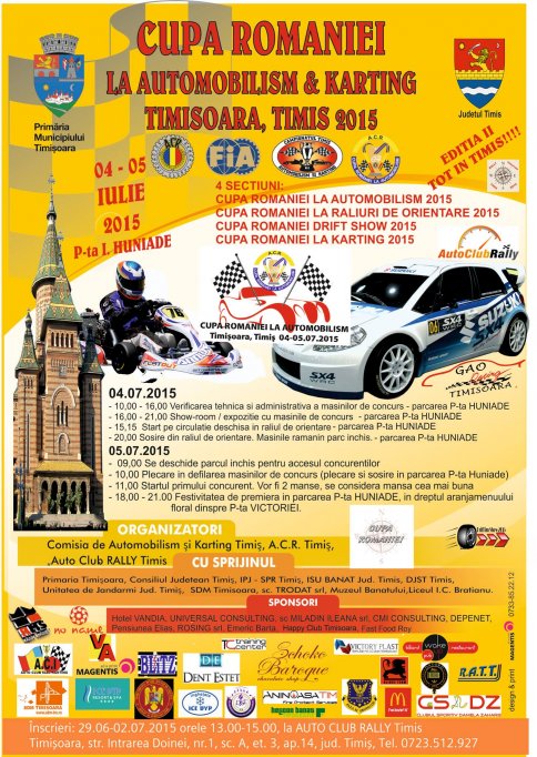 Cupa Romaniei la Automobilism & Karting
