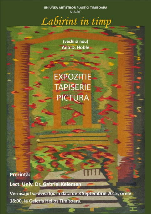 Expozitie de tapiserie - Urmele Timpului