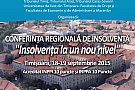CONFERINTA REGIONALA DE INSOLVENTA: ” INSOLVENTA LA UN NOU NIVEL ”