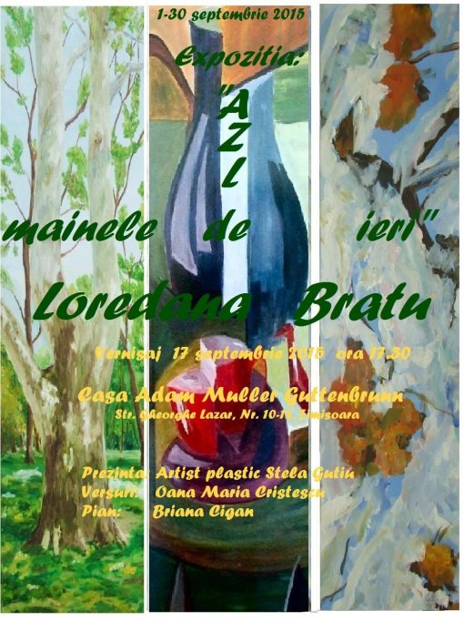 Expozitia Azi, mainele de ieri - Loredana Bratu