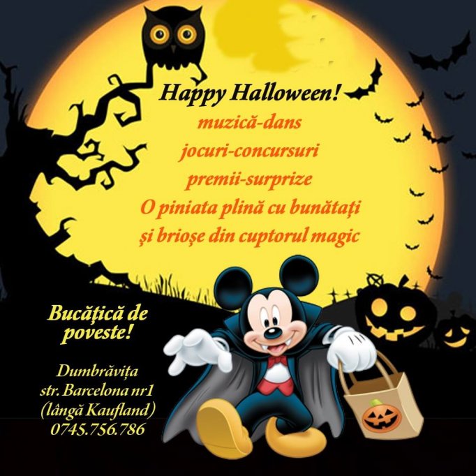 Halloween la Bucatica de Poveste