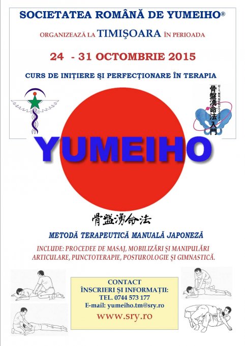 Curs terapie manuala Japoneza - Yumeiho