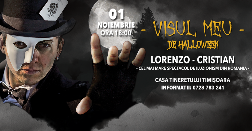 Spectacol de magie cu Lorenzo-Cristian: Să apară Moșul