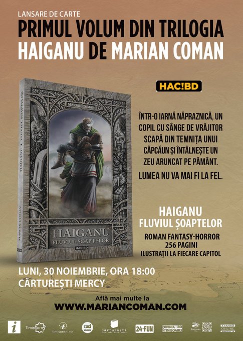 Haiganu. Fluviul Șoaptelor, un roman fantasy 100% romanesc
