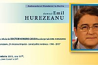 Decernare DHC și lansare de carte - dl. Emil Hurezeanu