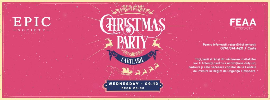 Christmas Party Caritabil