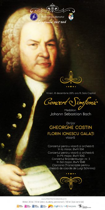 Concert simfonic Medalion Johann Sebastian Bach