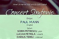 Concert Simfonic - dirijor Paul Mann