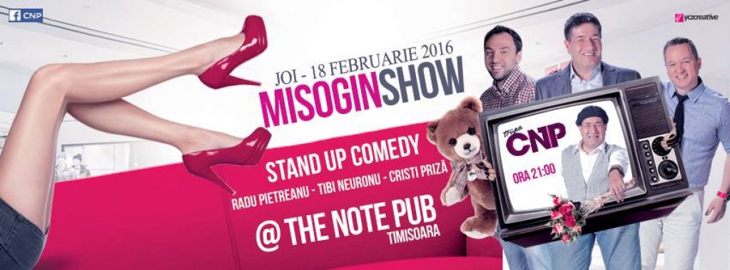 Misogin Show la The Note Pub