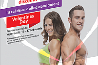 Oferta de Valentine's Day la abonamentele SmartFit